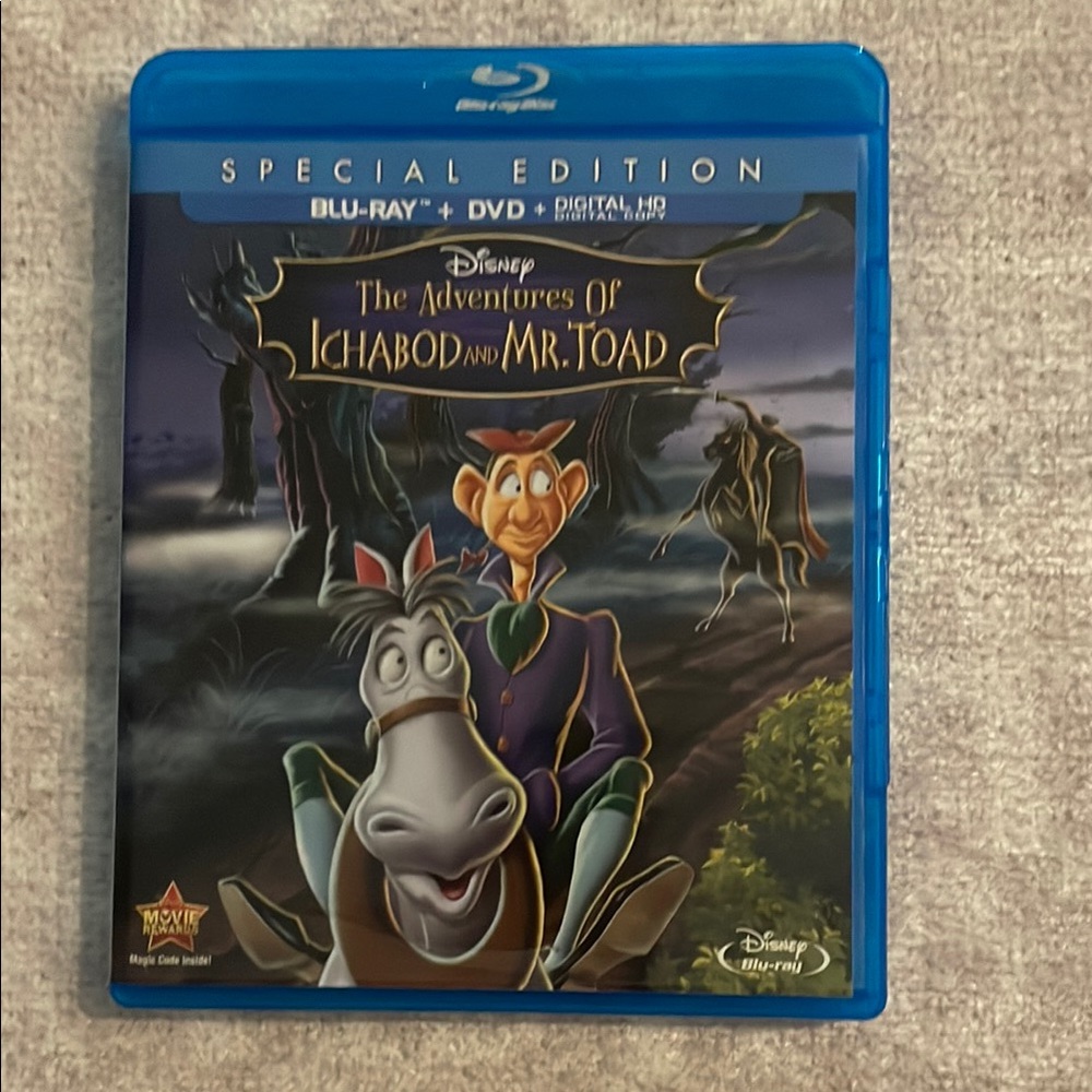 Disney The Adventures of Ichabod and Mr. Toad Blu-ray Special Edition